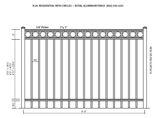 aluminum fence manufacturer